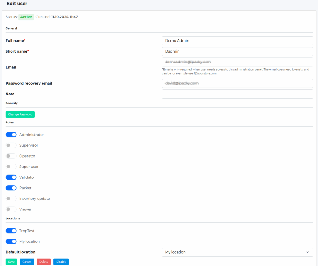 Packing Shopify